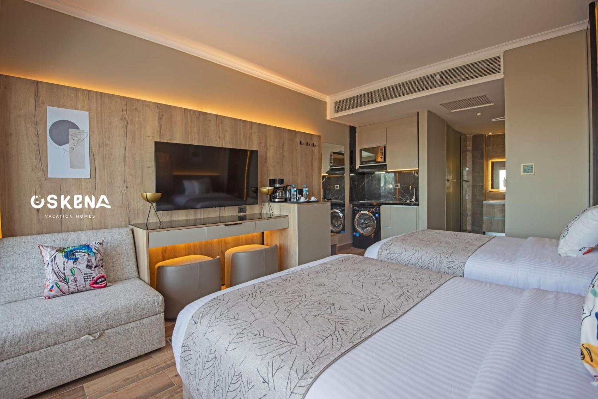 Appartement Oskena Azzurra Sahl Hasheesh à Hurghada Extérieur photo
